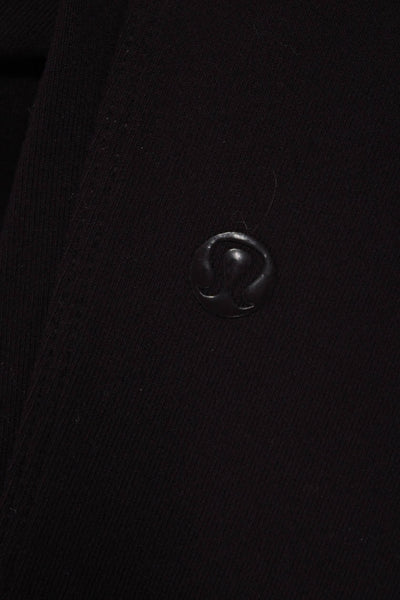 Lululemon Women Jogger Sweatpants Black Drawstring Size 8