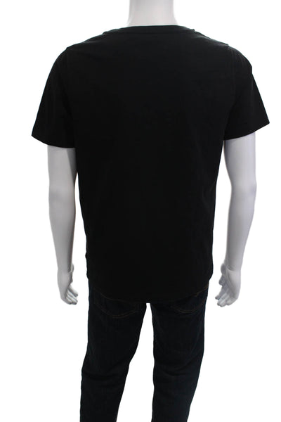 Pigalle Mens Black Graphic Cotton Crew Neck Short Sleeve T-Shirt Size S