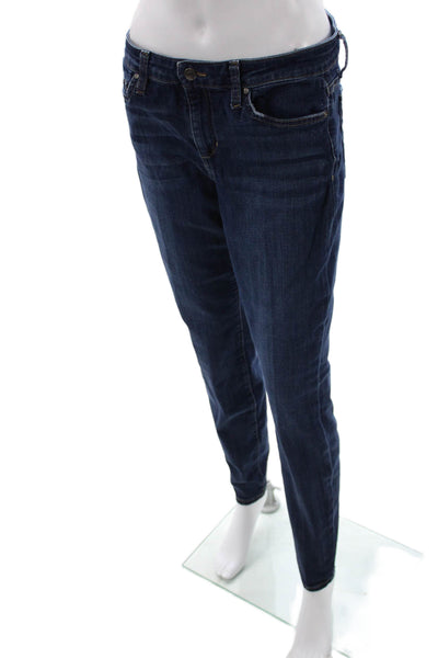 Joes Women Skinny Dark Blue Jeans Mid Rise Inseam 31 Size 30