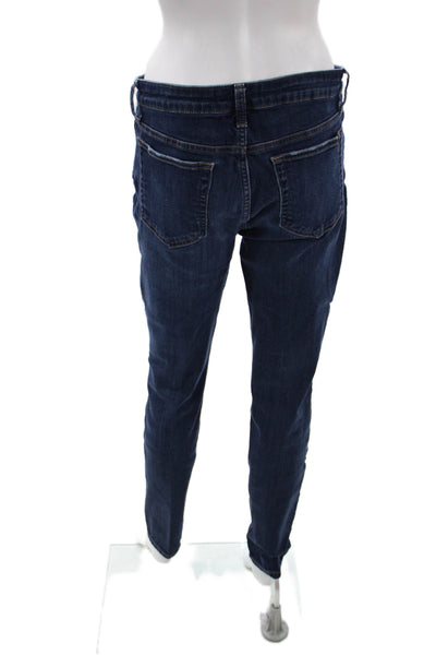 Joes Women Skinny Dark Blue Jeans Mid Rise Inseam 31 Size 30