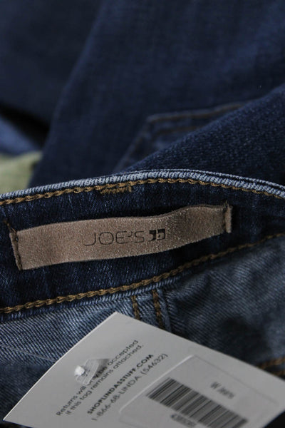 Joes Women Skinny Dark Blue Jeans Mid Rise Inseam 31 Size 30