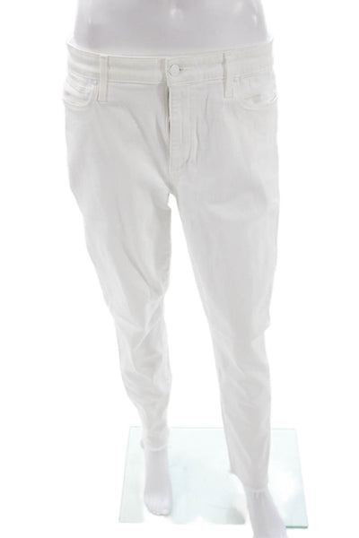 Joes Womens Ankle Skinny High Rise White Jeans Size 30