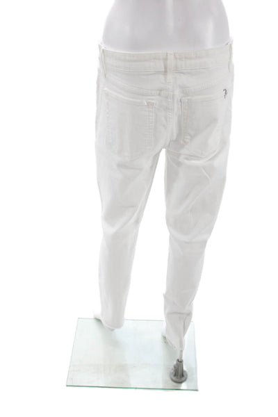Joes Womens Ankle Skinny High Rise White Jeans Size 30
