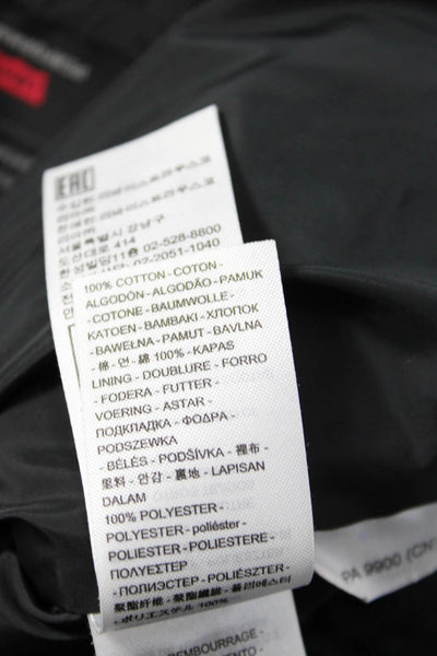 Levis Unisex Puffer Quilted Vest Black High Neck Snap Size S