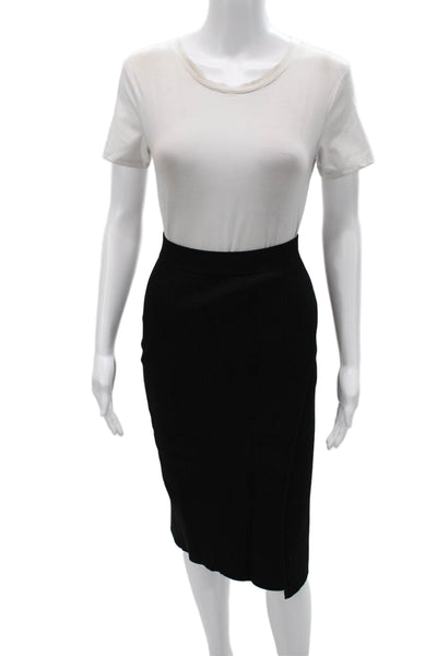 Jonathan Simkhai Womens Black Straight Pencil Skirt Size XS
