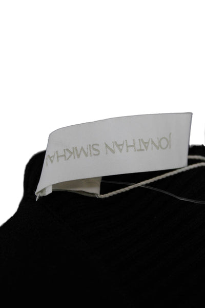 Jonathan Simkhai Womens Black Straight Pencil Skirt Size XS