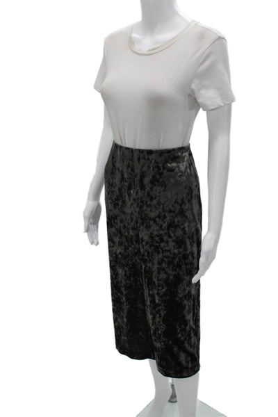Club Monaco Womens Straight Pencil Skirt Dark Gray Size XS