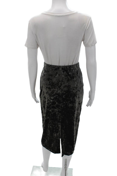 Club Monaco Womens Straight Pencil Skirt Dark Gray Size XS