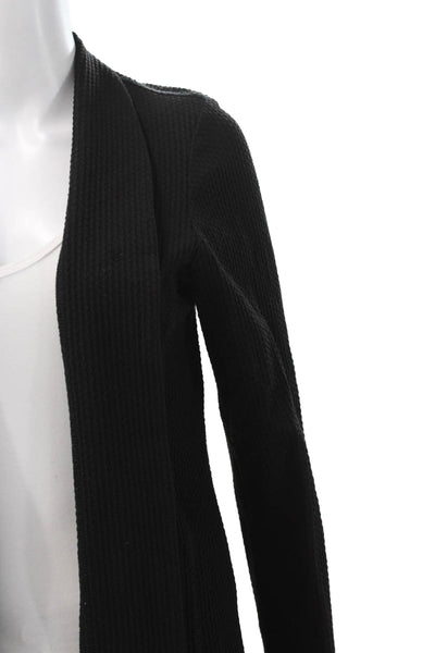 Eileen Fisher Womens Black Long Sleeve Blazer Size M