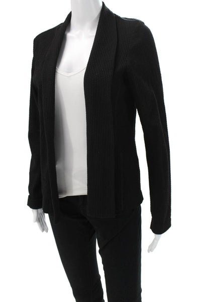 Eileen Fisher Womens Black Long Sleeve Blazer Size M