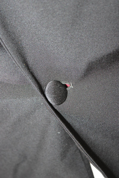 Missoni Uomo Mens Tuxedo Jacket Black Virgin Wool Button Size 50