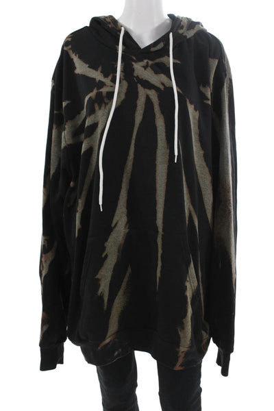 Giant Unisex Pullover Hoodie Black 60% Cotton 40% Polyester Size One Size