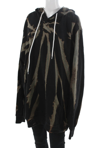Giant Unisex Pullover Hoodie Black 60% Cotton 40% Polyester Size One Size