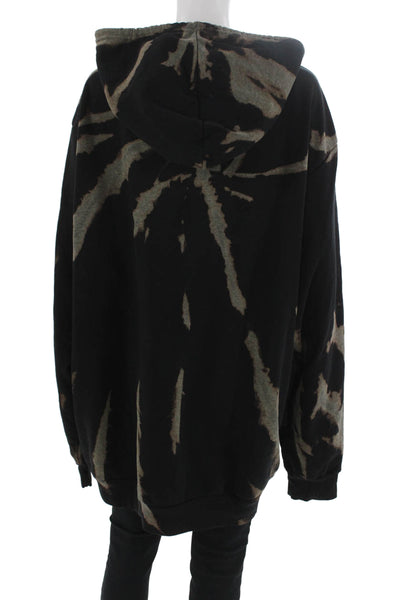 Giant Unisex Pullover Hoodie Black 60% Cotton 40% Polyester Size One Size