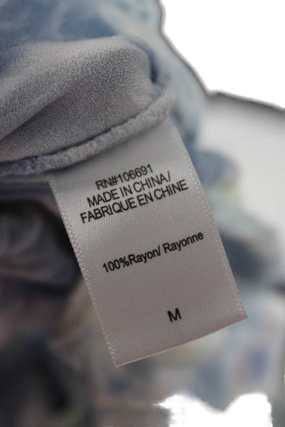 Young Fabulous & Broke Women Jogger Sweatpants Blue Rayon Size M