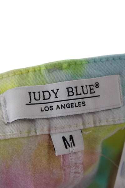 Judy Blue Unisex Light Blue Button Front Shorts Size M