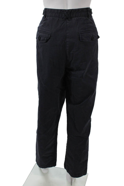 Alex Mill Mens Chino Pants Dark Blue 98% Cotton 2% Elastane Size 34