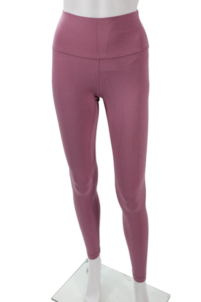 Lululemon Womens Purple Nylon Ankle Leggings Size 4