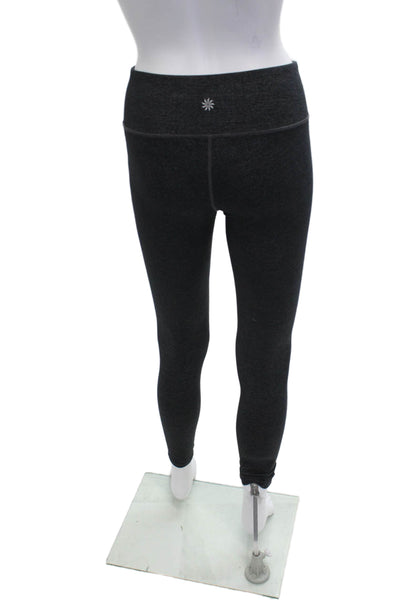 Athleta Womens Ankle Leggings Dark Gray Size S