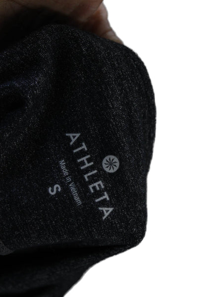 Athleta Womens Ankle Leggings Dark Gray Size S