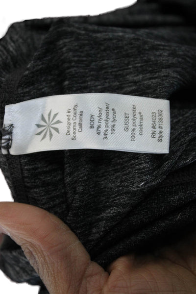 Athleta Womens Ankle Leggings Dark Gray Size S