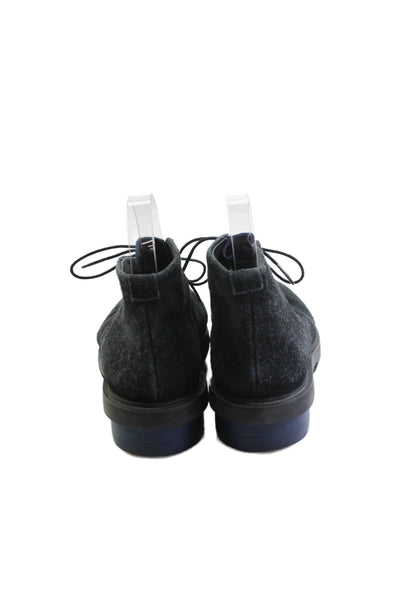 Camper Womens Suede Lace-Up Chukka Ankle Boots Black Size 6