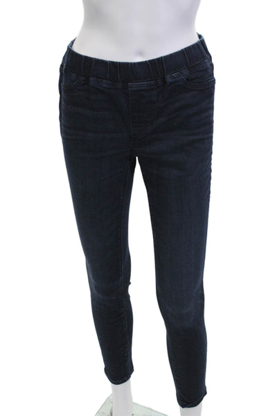 Eileen Fisher Women Ankle Skinny Jegging Jeans Dark Blue Size PP