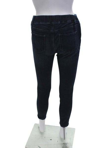 Eileen Fisher Women Ankle Skinny Jegging Jeans Dark Blue Size PP