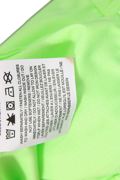 Nike Womens Windbreaker Green High Neck Zip Size S