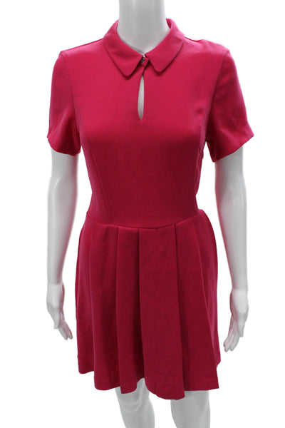 Opening Ceremony Women Fit & Flare Shirt Dress Red Size 2