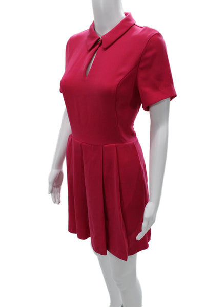 Opening Ceremony Women Fit & Flare Shirt Dress Red Size 2
