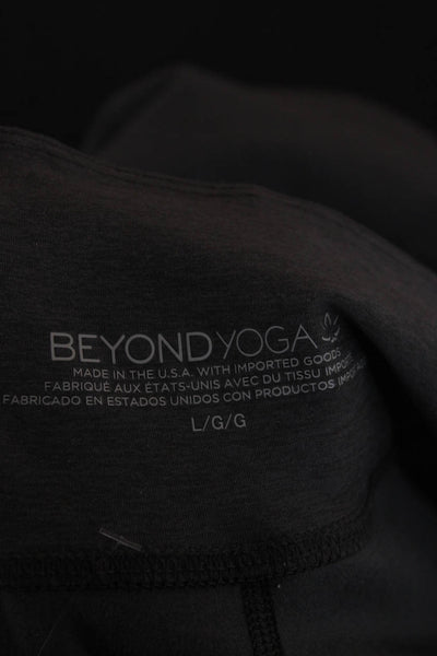 Beyond Yoga Womens Dark Gray Sweatpants Size L