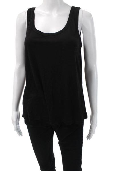 ALC Women Basic Sleeveless Tank Black 100% Viscose Size S