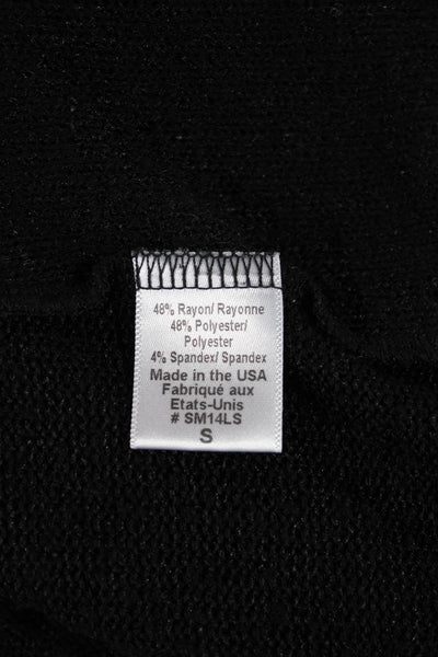 Beyond Yoga Women V-Neck Black Sleeveless Top Size S