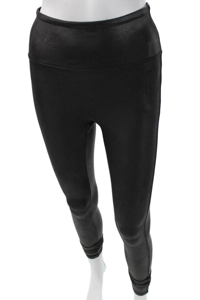 SPANX® Womens Ankle Jeggings Black Petite Size S