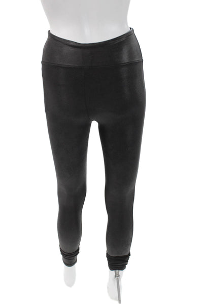SPANX® Womens Ankle Jeggings Black Petite Size S