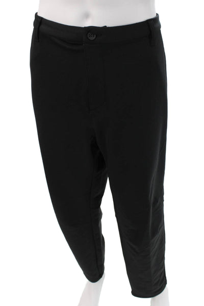 Adidas Mens Jogger Pants Black Polyester Size M