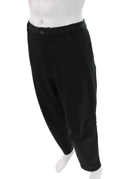Adidas Mens Jogger Pants Black Polyester Size M