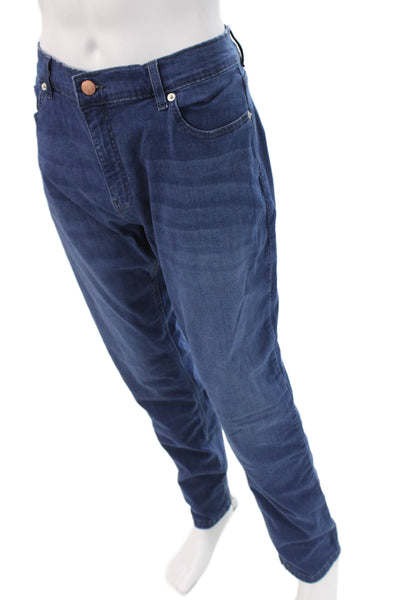 Mugsy Mens Dark Blue 90s Straight Jeans Size 38