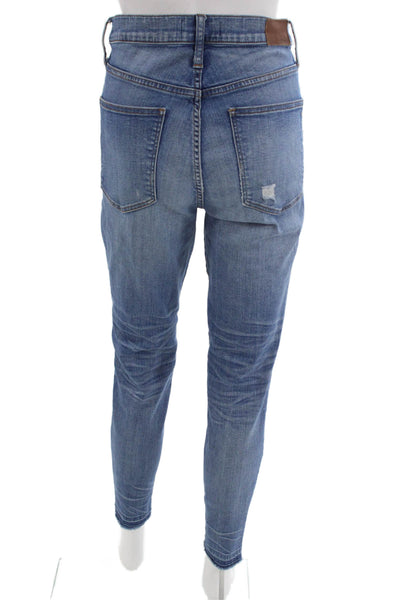 Madewell Womens Skinny Ankle Jeans Blue Size 30