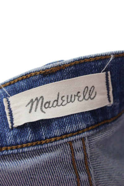Madewell Womens Skinny Ankle Jeans Blue Size 30