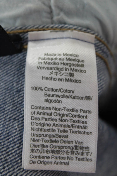 Madewell Women Flared High Rise Blue Jeans Tall Size 28