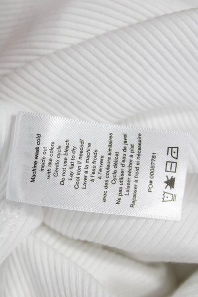 Rag & Bone Womens White Pima Cotton T-Shirt Short Sleeve Crew Neck Size XS