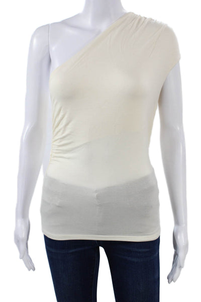 Reformation Womens Beige Sleeveless Tencel Lyocell Stretch Top Size XS