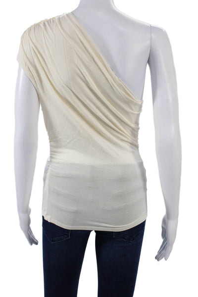 Reformation Womens Beige Sleeveless Tencel Lyocell Stretch Top Size XS