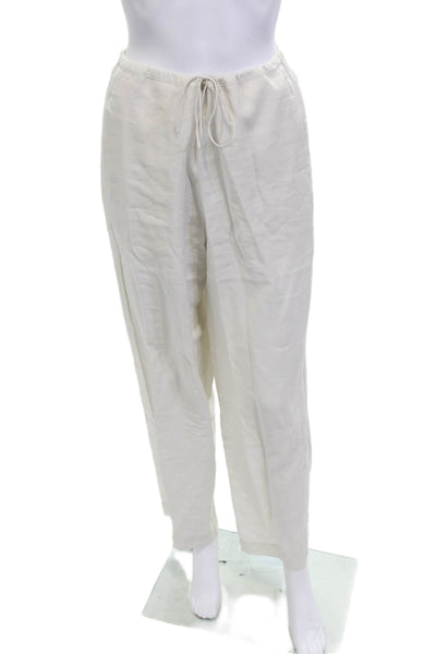 Haven Well Within Women White Drawstring Sweatpants Size S