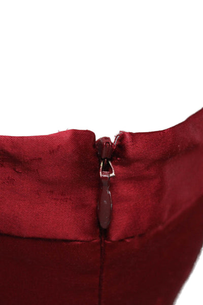 Theory Womens Red Shorts 54% Cotton 40% Viscose 6% Lycra Size 4