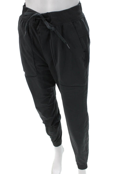 Lululemon Mens Jogger Sweatpants Black Drawstring Size 6