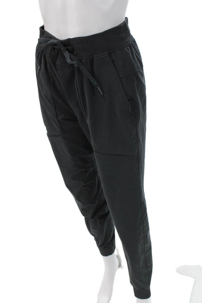 Lululemon Mens Jogger Sweatpants Black Drawstring Size 6