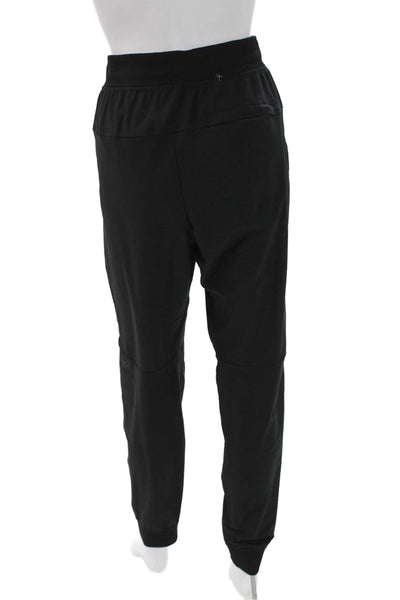 Lululemon Womens Black Jogger Sweatpants Cotton Drawstring Size 6